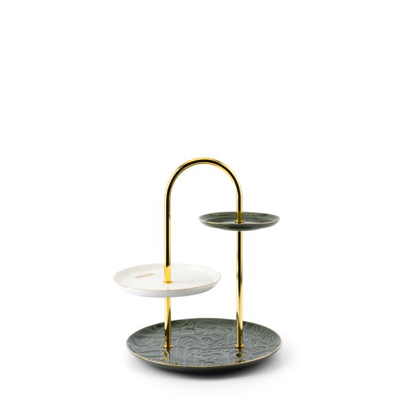 Serving Stand From Diwan -  Green