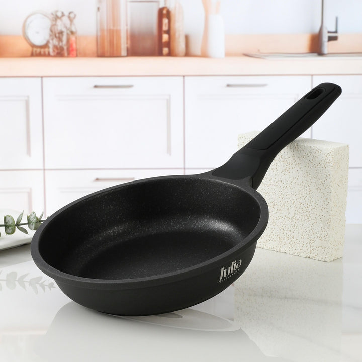 مقلاة إليت إلي بدون غطاء قياس 20 سم - أسود