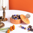 Small Date Bowl From Zuwar - Orange