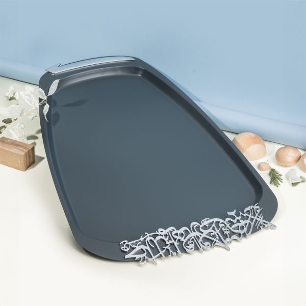 Serving Tray From Diwan -  Blue