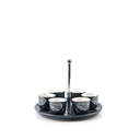 Arabic Coffee Set With Cup Holder From Diwan -  Blue