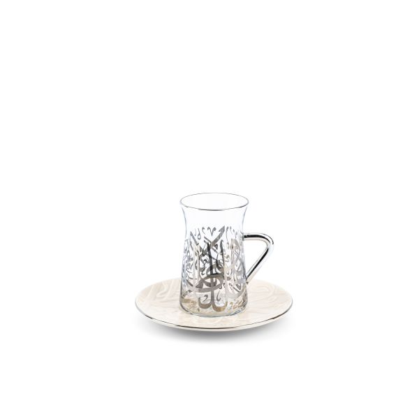 Tea Glass Set 12 Pcs From Diwan -  Pearl