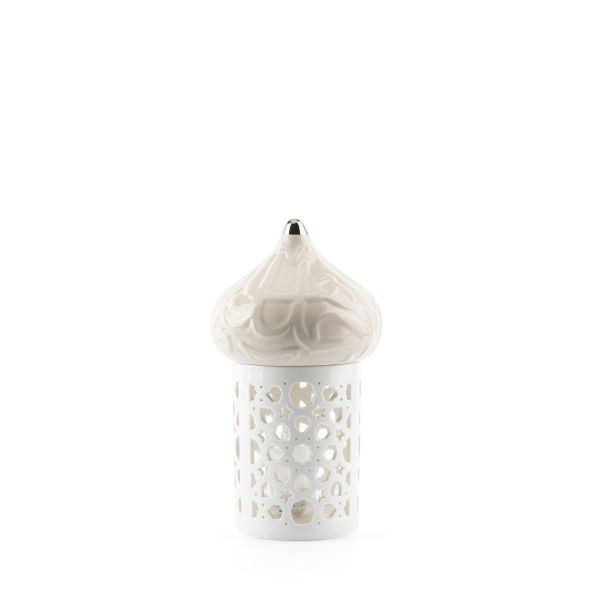 Medium Electronic Candle From Diwan -  Pearl