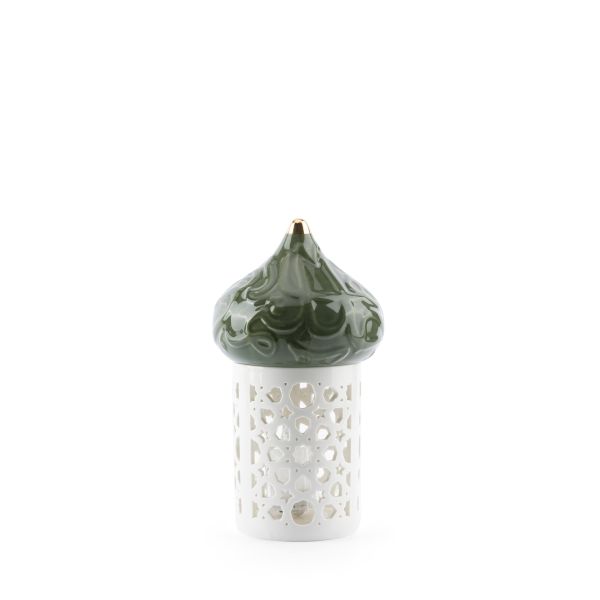 Medium Electronic Candle From Diwan -  Green