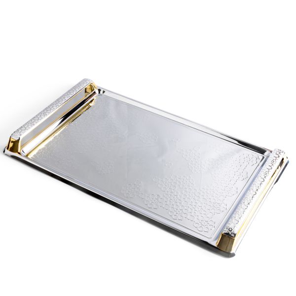 Serving Tray From Crown - Silver