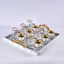 White - Tea Glass And Coffee Sets From Majeste